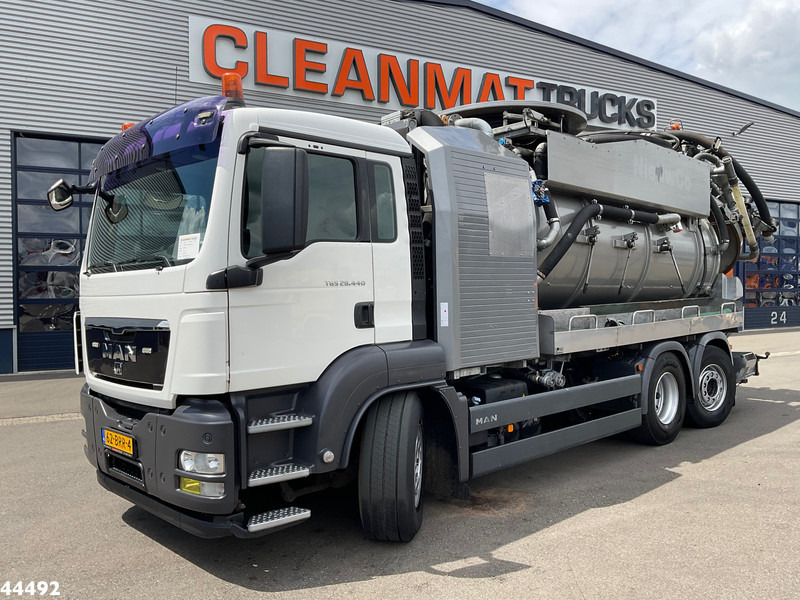 MAN TGS 28.440 FFG Flensburger 12,5m³ Saug/Spul combi Waterrecycling - Kamion me vakuum: foto 2 MAN TGS 28.440 FFG Flensburger 12,5m³ Saug/Spul combi Waterrecycling - Kamion me vakuum: foto 2