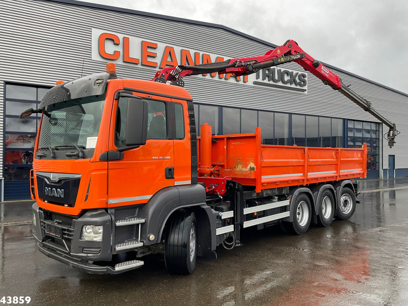 MAN TGS 35.400 8x4 Euro 6 Palfinger 17 Tonmeter Z-kraan - Kamion vetëshkarkues, Kamion me vinç: foto 2 MAN TGS 35.400 8x4 Euro 6 Palfinger 17 Tonmeter Z-kraan - Kamion vetëshkarkues, Kamion me vinç: foto 2