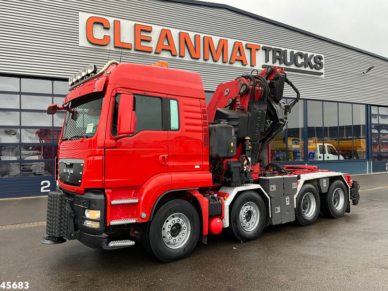 MAN TGS 41.480 8x4 ZF Intarder Fassi 130 Tonmeter laadkraan + Fly-JIb - Kamion me vinç: foto 2 MAN TGS 41.480 8x4 ZF Intarder Fassi 130 Tonmeter laadkraan + Fly-JIb - Kamion me vinç: foto 2