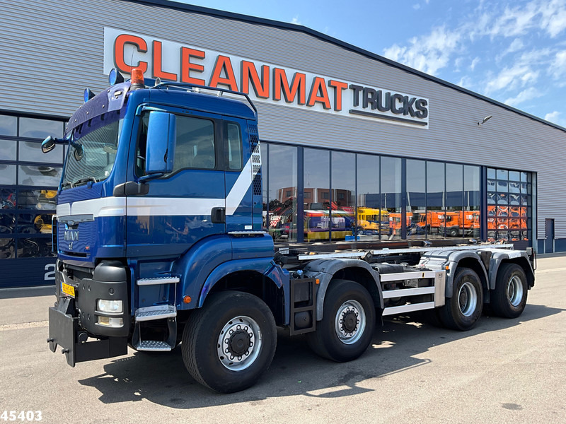MAN TGS 43.440 8x8 HTS 30 Ton containersysteem + Vossebelt 20m³ container - Kamion me sistem kabllor: foto 4 MAN TGS 43.440 8x8 HTS 30 Ton containersysteem + Vossebelt 20m³ container - Kamion me sistem kabllor: foto 4