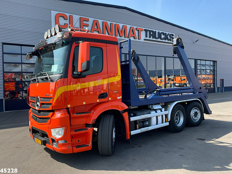 Mercedes-Benz Antos 2542 6x2 Euro 6 Hyva 18 portaalarmsysteem - Fadromë ngarkuese: foto 1 Mercedes-Benz Antos 2542 6x2 Euro 6 Hyva 18 portaalarmsysteem - Fadromë ngarkuese: foto 1