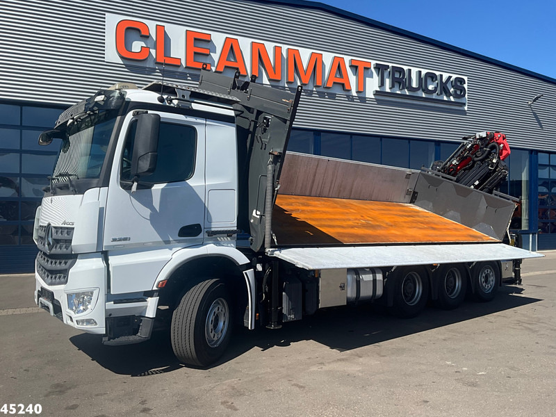 Mercedes-Benz Arocs 3251 8x4 Euro 6 Retarder Palfinger 34 Tonmeter laadkraan + Fly-Jib Just 146.766 km! - Kamion vetëshkarkues, Kamion me vinç: foto 1 Mercedes-Benz Arocs 3251 8x4 Euro 6 Retarder Palfinger 34 Tonmeter laadkraan + Fly-Jib Just 146.766 km! - Kamion vetëshkarkues, Kamion me vinç: foto 1