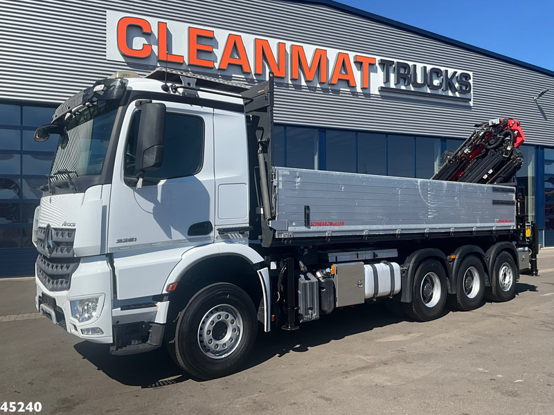 Mercedes-Benz Arocs 3251 8x4 Euro 6 Retarder Palfinger 34 Tonmeter laadkraan + Fly-Jib Just 146.766 km! - Kamion me vinç: foto 4 Mercedes-Benz Arocs 3251 8x4 Euro 6 Retarder Palfinger 34 Tonmeter laadkraan + Fly-Jib Just 146.766 km! - Kamion me vinç: foto 4