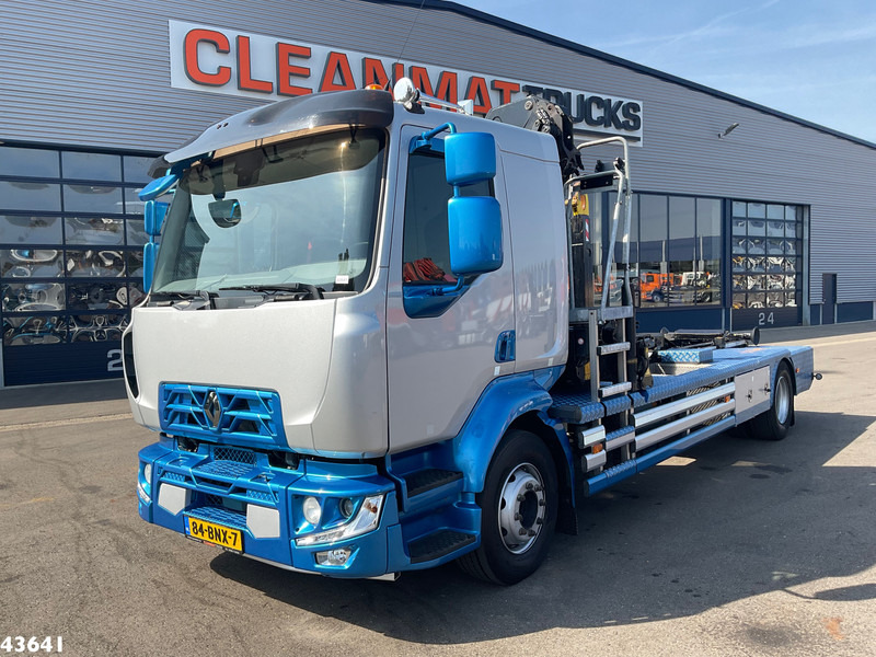 Renault D 240 Euro 6 HMF 10 Tonmeter laadkraan Just 66.850 km! - Kamion vetëngarkues, Kamion me vinç: foto 2 Renault D 240 Euro 6 HMF 10 Tonmeter laadkraan Just 66.850 km! - Kamion vetëngarkues, Kamion me vinç: foto 2