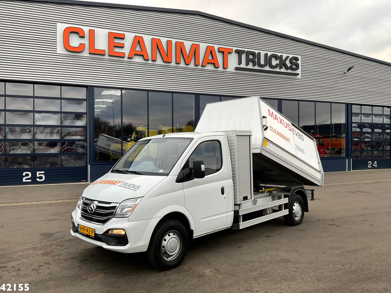 SAIC Maxus EV80 LWB Veegvuilkipper 100% elektrisch - Kamion mbeturinash: foto 1 SAIC Maxus EV80 LWB Veegvuilkipper 100% elektrisch - Kamion mbeturinash: foto 1