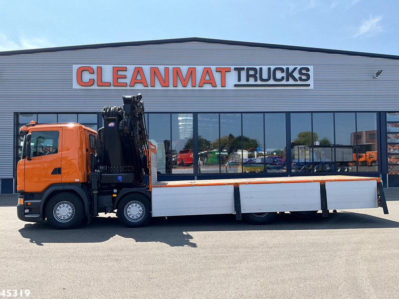 Scania G 450 Euro 6 HMF 60 Tonmeter laadkraan + Fly-Jib - Kamion me vinç: foto 4 Scania G 450 Euro 6 HMF 60 Tonmeter laadkraan + Fly-Jib - Kamion me vinç: foto 4