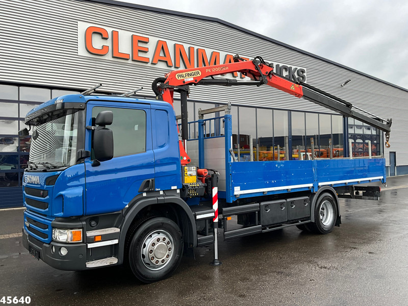 Scania P 280 Euro 6 Palfinger 12 Tonmeter laadkraan - Kamion me vinç: foto 1 Scania P 280 Euro 6 Palfinger 12 Tonmeter laadkraan - Kamion me vinç: foto 1
