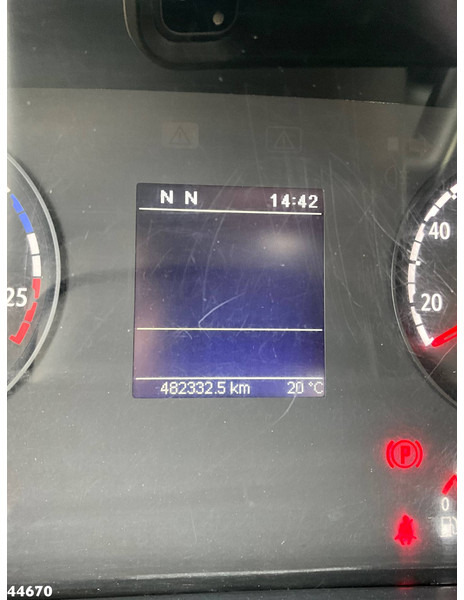 Kamion vetëshkarkues, Kamion me vinç Scania P 320 HMF 12 Tonmeter Z-kraan + Kipper 11m³: foto 18