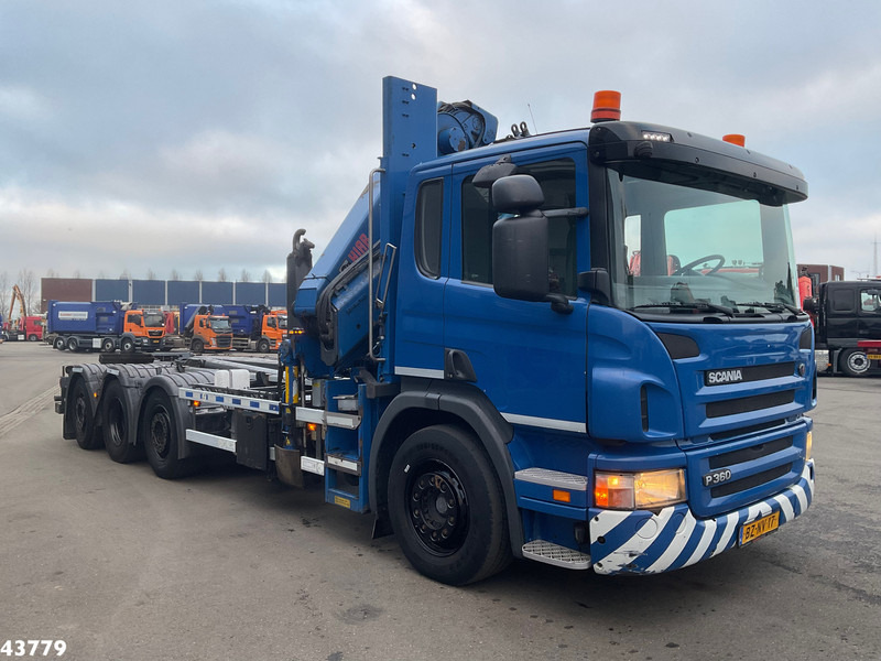 Scania P 360 8x2 Hiab 21 Tonmeter laadkraan - Kamion vetëngarkues, Kamion me vinç: foto 5 Scania P 360 8x2 Hiab 21 Tonmeter laadkraan - Kamion vetëngarkues, Kamion me vinç: foto 5