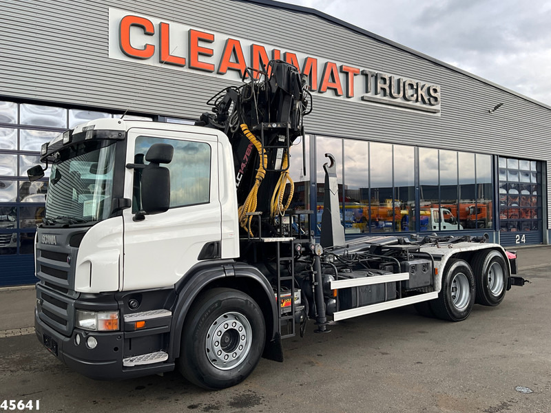 Scania P 380 Terex 14 Tonmeter laadkraan met Poliepgrijper! - Kamion vetëngarkues, Kamion me vinç: foto 2 Scania P 380 Terex 14 Tonmeter laadkraan met Poliepgrijper! - Kamion vetëngarkues, Kamion me vinç: foto 2