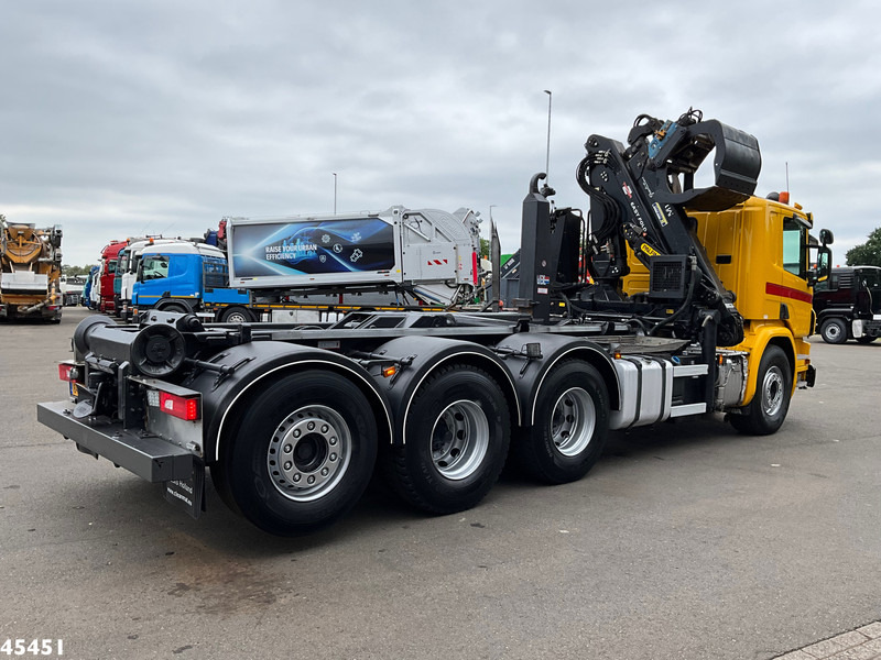Scania P 410 8x4 Euro 6 Palfinger 14 Tonmeter Z-kraan - Kamion vetëngarkues, Kamion me vinç: foto 4 Scania P 410 8x4 Euro 6 Palfinger 14 Tonmeter Z-kraan - Kamion vetëngarkues, Kamion me vinç: foto 4