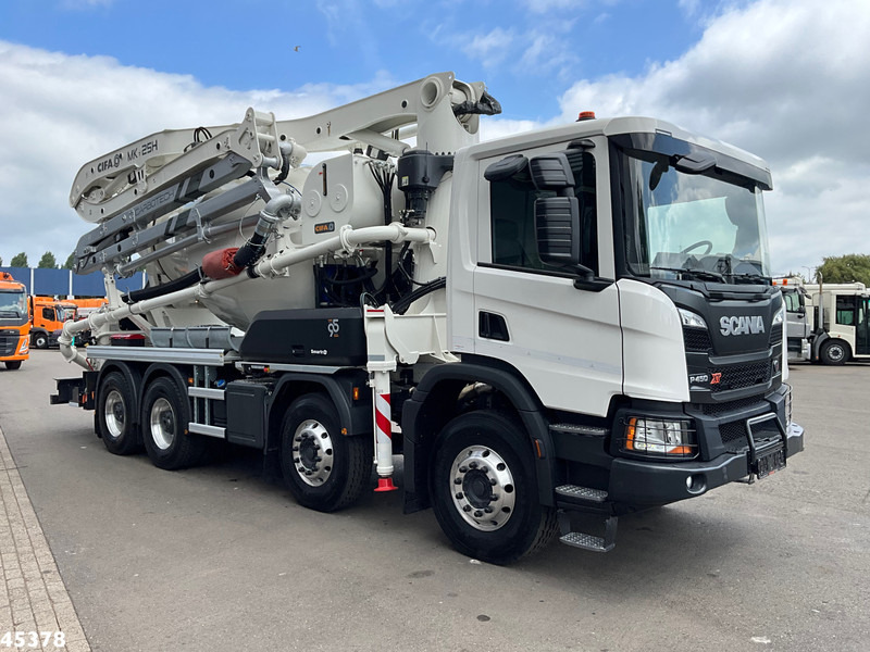 Scania P 450 XT 8x4 Euro 6 Retarder CIFA 7m³ Mixer + Pumi Pump 25 m³ NEW AND UNUSED! - Pompë betoni: foto 3 Scania P 450 XT 8x4 Euro 6 Retarder CIFA 7m³ Mixer + Pumi Pump 25 m³ NEW AND UNUSED! - Pompë betoni: foto 3