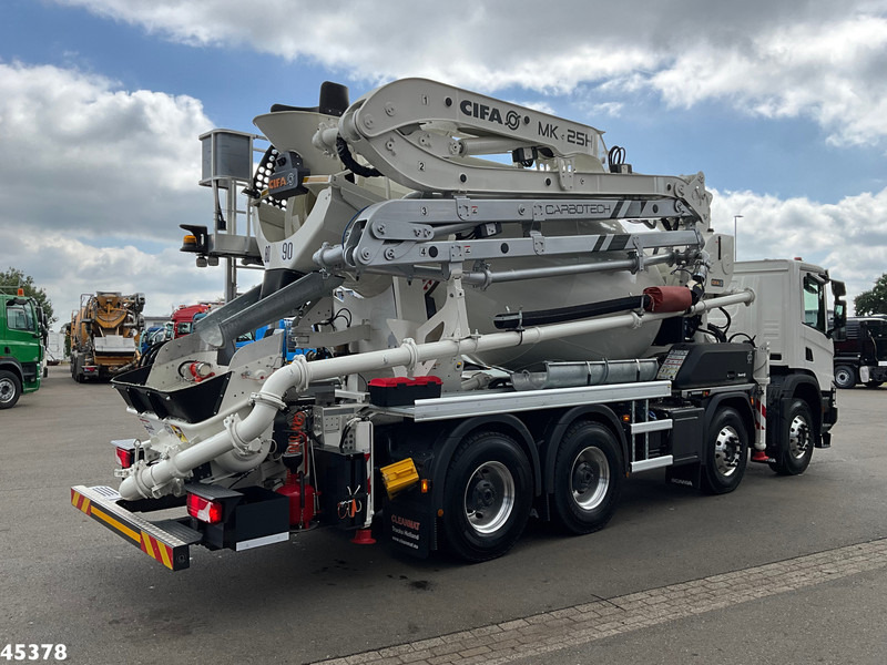 Scania P 450 XT 8x4 Euro 6 Retarder CIFA 7m³ Mixer + Pumi Pump 25 m³ NEW & UNUSED! - Pompë betoni: foto 4 Scania P 450 XT 8x4 Euro 6 Retarder CIFA 7m³ Mixer + Pumi Pump 25 m³ NEW & UNUSED! - Pompë betoni: foto 4