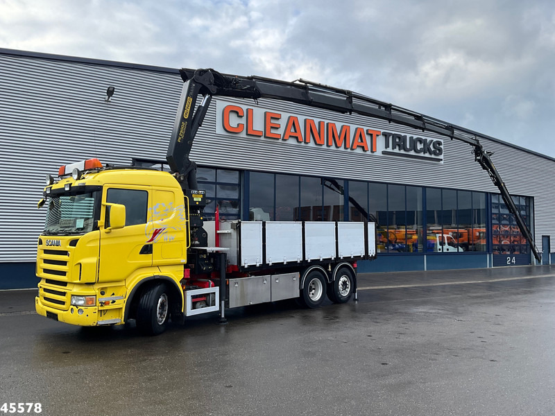 Scania R 380 Palfinger 29 Tonmeter laadkraan + Fly-Jib - Kamion me vinç: foto 1 Scania R 380 Palfinger 29 Tonmeter laadkraan + Fly-Jib - Kamion me vinç: foto 1