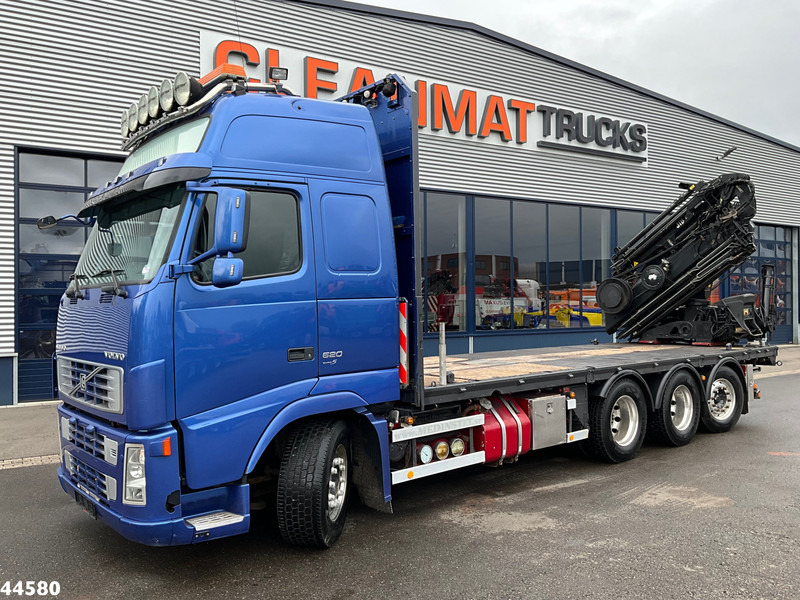 Volvo FH 520 8x4 Euro 5 Hiab 24 Tonmeter laadkraan + Fly-jib - Kamion me vinç: foto 2 Volvo FH 520 8x4 Euro 5 Hiab 24 Tonmeter laadkraan + Fly-jib - Kamion me vinç: foto 2