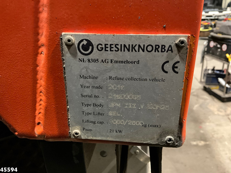 Kamion mbeturinash Volvo FM 330 Euro 6 Geesink 20m³: foto 19