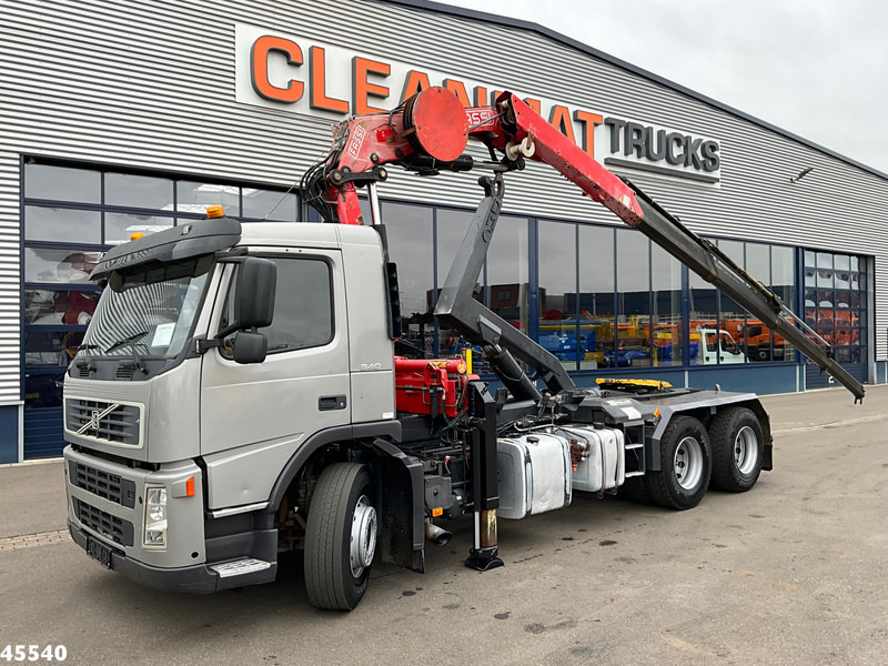 Volvo FM 340 6x4 Fassi 19 Tonmeter laadkraan - Kamion vetëngarkues, Kamion me vinç: foto 1 Volvo FM 340 6x4 Fassi 19 Tonmeter laadkraan - Kamion vetëngarkues, Kamion me vinç: foto 1