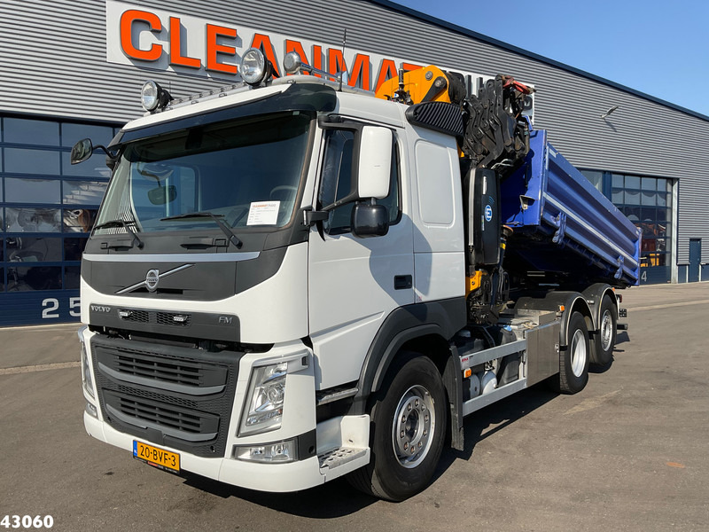 Volvo FM 460 Effer 26 Tonmeter laadkraan Kipper Just 94.130 km! - Kamion vetëshkarkues, Kamion me vinç: foto 2 Volvo FM 460 Effer 26 Tonmeter laadkraan Kipper Just 94.130 km! - Kamion vetëshkarkues, Kamion me vinç: foto 2