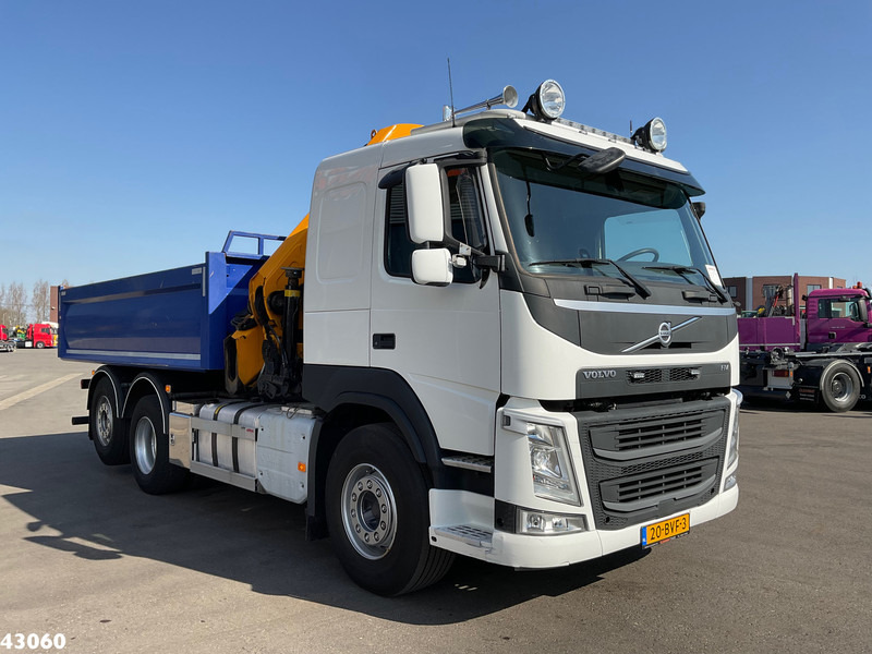 Volvo FM 460 Effer 26 Tonmeter laadkraan Kipper Just 94.130 km! - Kamion vetëshkarkues, Kamion me vinç: foto 5 Volvo FM 460 Effer 26 Tonmeter laadkraan Kipper Just 94.130 km! - Kamion vetëshkarkues, Kamion me vinç: foto 5