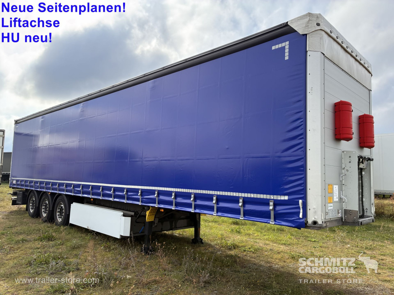 SCHMITZ Auflieger Curtainsider Standard - Gjysmë rimorkio me tendë: foto 1 SCHMITZ Auflieger Curtainsider Standard - Gjysmë rimorkio me tendë: foto 1