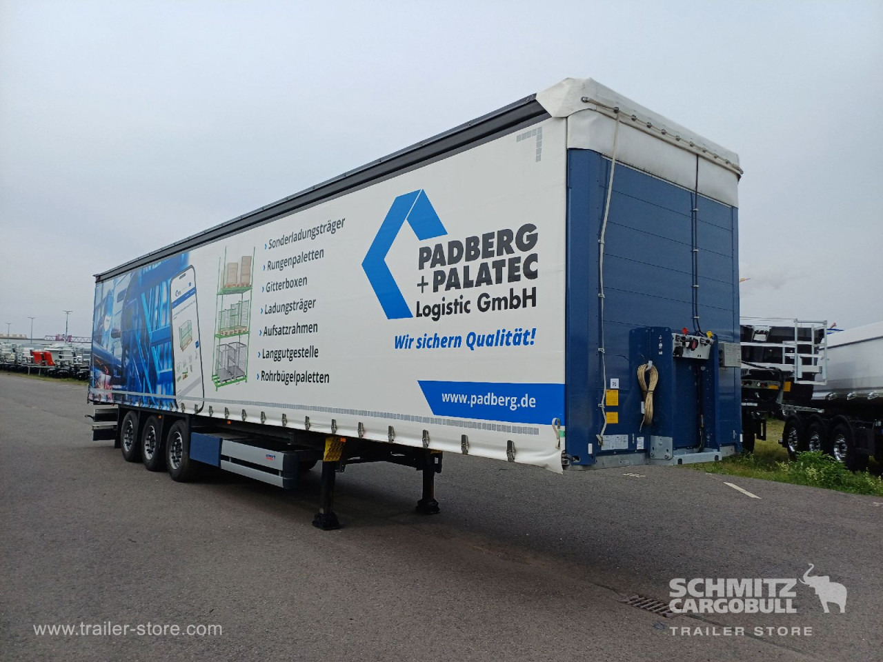 SCHMITZ Auflieger Curtainsider Standard - Gjysmë rimorkio me tendë: foto 1 SCHMITZ Auflieger Curtainsider Standard - Gjysmë rimorkio me tendë: foto 1