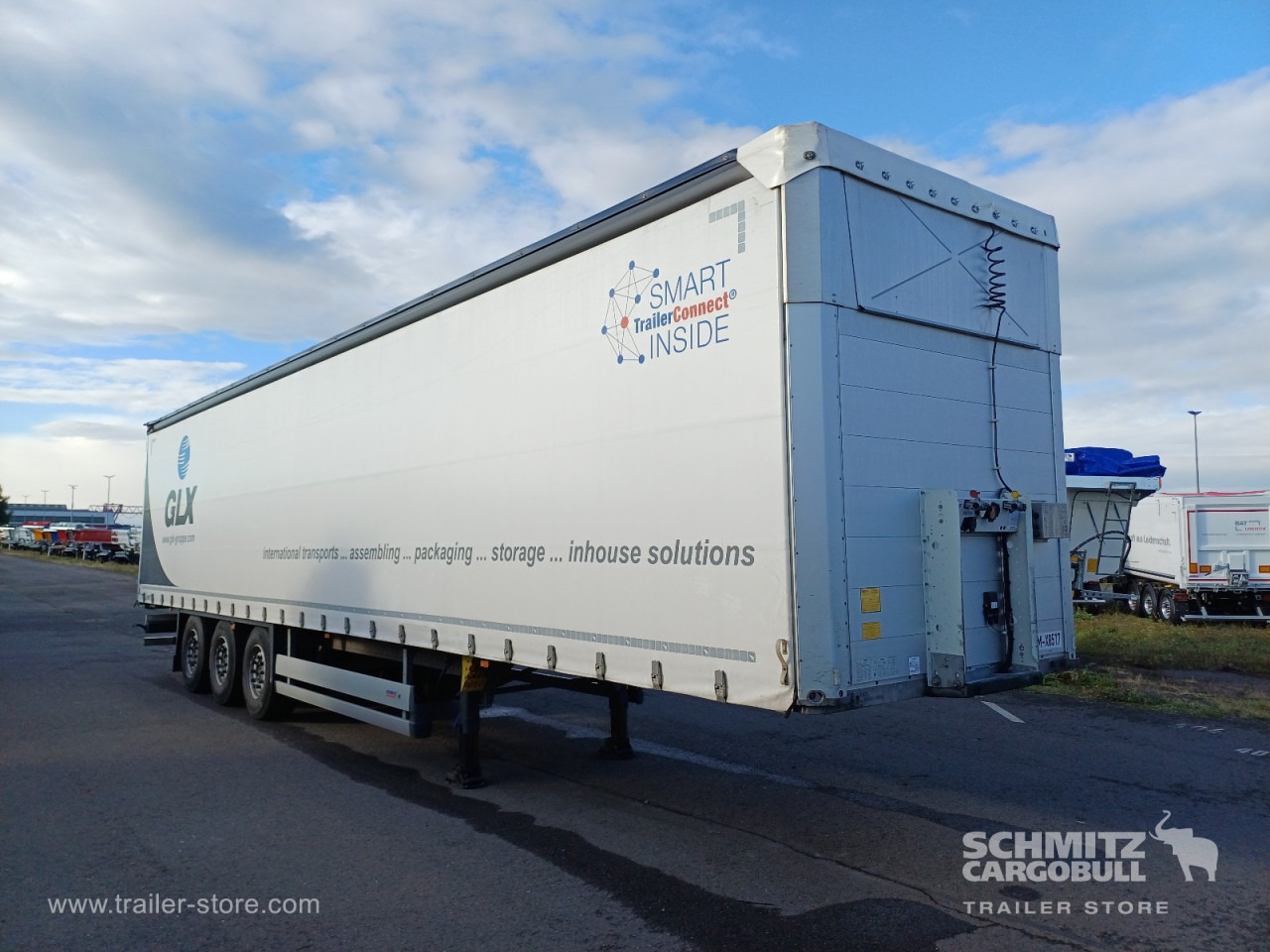 SCHMITZ Auflieger Curtainsider Standard - Gjysmë rimorkio me tendë: foto 1 SCHMITZ Auflieger Curtainsider Standard - Gjysmë rimorkio me tendë: foto 1