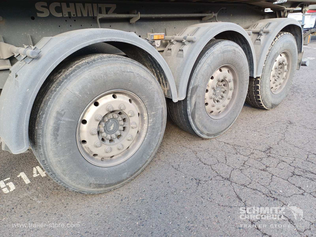 SCHMITZ Auflieger Kipper Alukastenmulde 24m³ - Gjysmë rimorkio vetëshkarkuese: foto 2 SCHMITZ Auflieger Kipper Alukastenmulde 24m³ - Gjysmë rimorkio vetëshkarkuese: foto 2