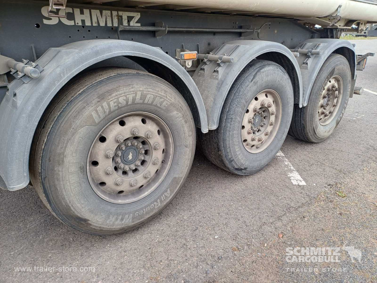 SCHMITZ Auflieger Kipper Alukastenmulde 24m³ - Gjysmë rimorkio vetëshkarkuese: foto 2 SCHMITZ Auflieger Kipper Alukastenmulde 24m³ - Gjysmë rimorkio vetëshkarkuese: foto 2