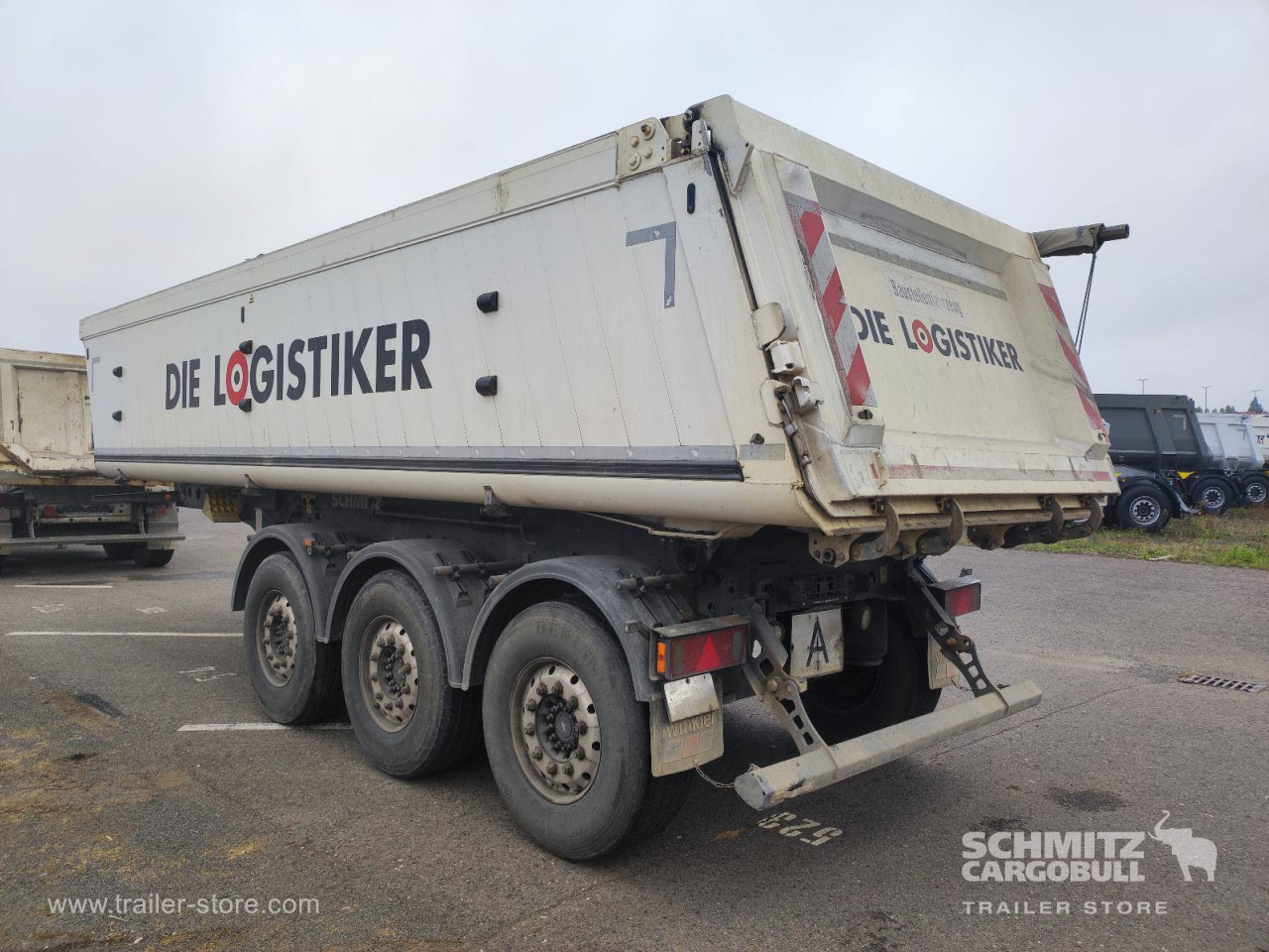 SCHMITZ Auflieger Kipper Alukastenmulde 24m³ - Gjysmë rimorkio vetëshkarkuese: foto 4 SCHMITZ Auflieger Kipper Alukastenmulde 24m³ - Gjysmë rimorkio vetëshkarkuese: foto 4