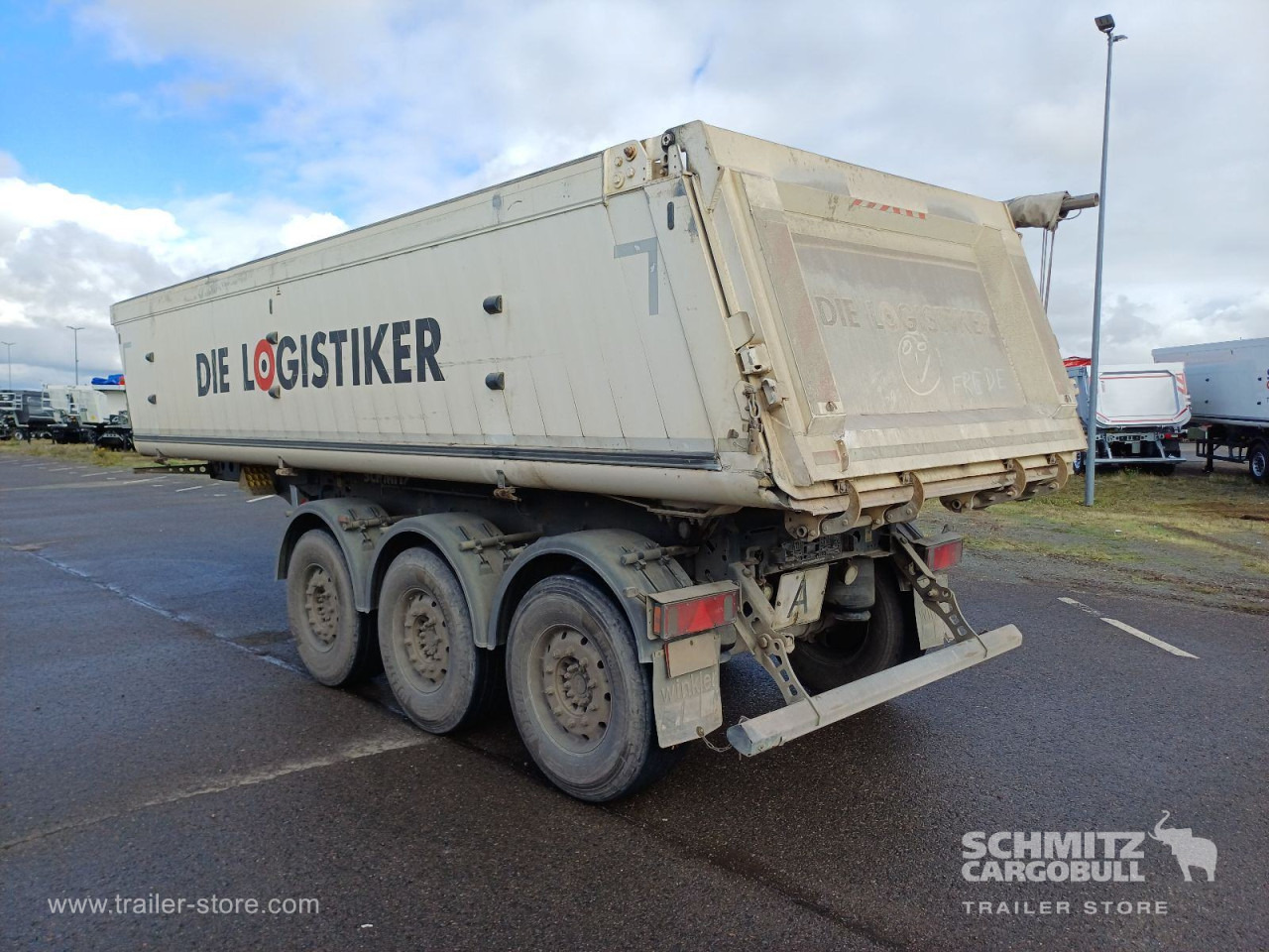 SCHMITZ Auflieger Kipper Alukastenmulde 24m³ - Gjysmë rimorkio vetëshkarkuese: foto 4 SCHMITZ Auflieger Kipper Alukastenmulde 24m³ - Gjysmë rimorkio vetëshkarkuese: foto 4