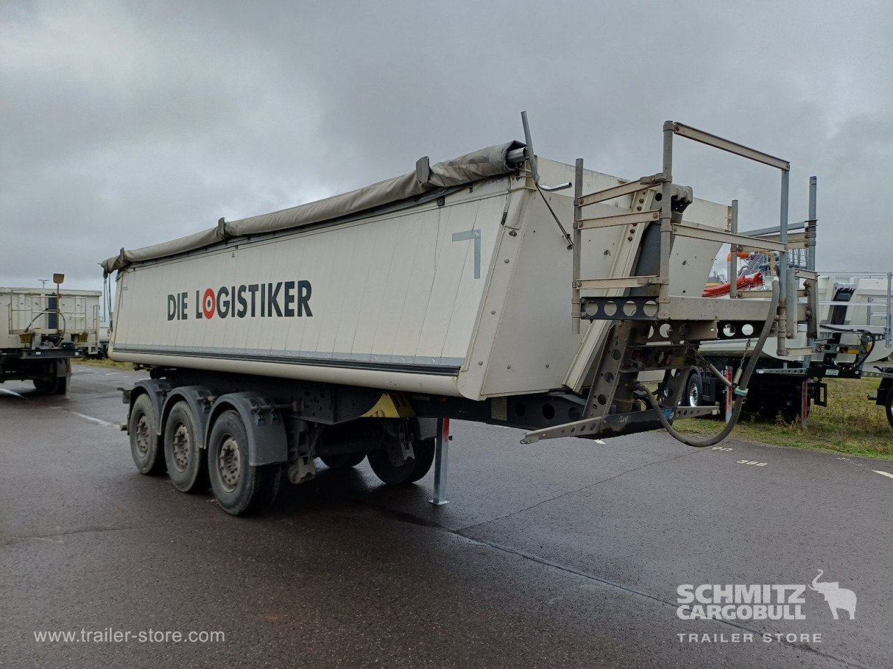SCHMITZ Auflieger Kipper Alukastenmulde 24m³ - Gjysmë rimorkio vetëshkarkuese: foto 1 SCHMITZ Auflieger Kipper Alukastenmulde 24m³ - Gjysmë rimorkio vetëshkarkuese: foto 1