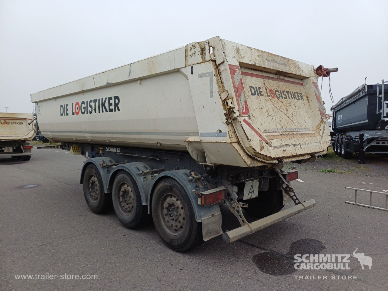 SCHMITZ Auflieger Kipper Stahlrundmulde 24m³ - Gjysmë rimorkio vetëshkarkuese: foto 4 SCHMITZ Auflieger Kipper Stahlrundmulde 24m³ - Gjysmë rimorkio vetëshkarkuese: foto 4