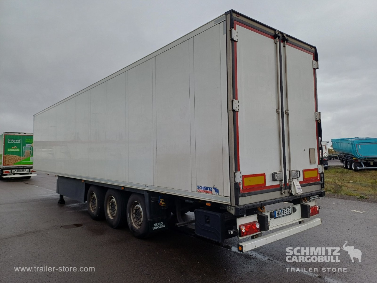 Gjysmë rimorkio izotermike SCHMITZ Auflieger Tiefkühler Standard Double deck: foto 8
