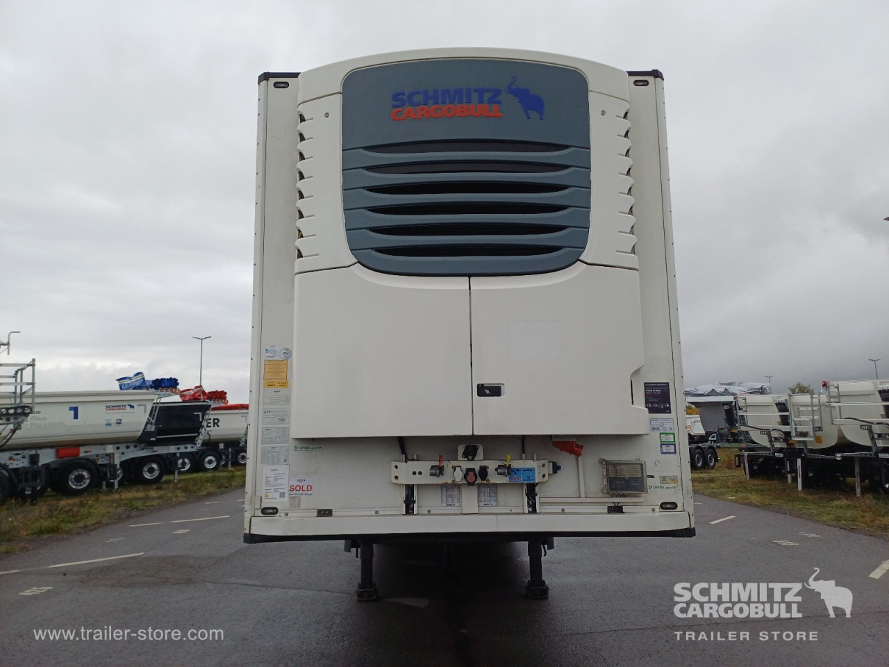 Gjysmë rimorkio izotermike SCHMITZ Auflieger Tiefkühler Standard Double deck: foto 15