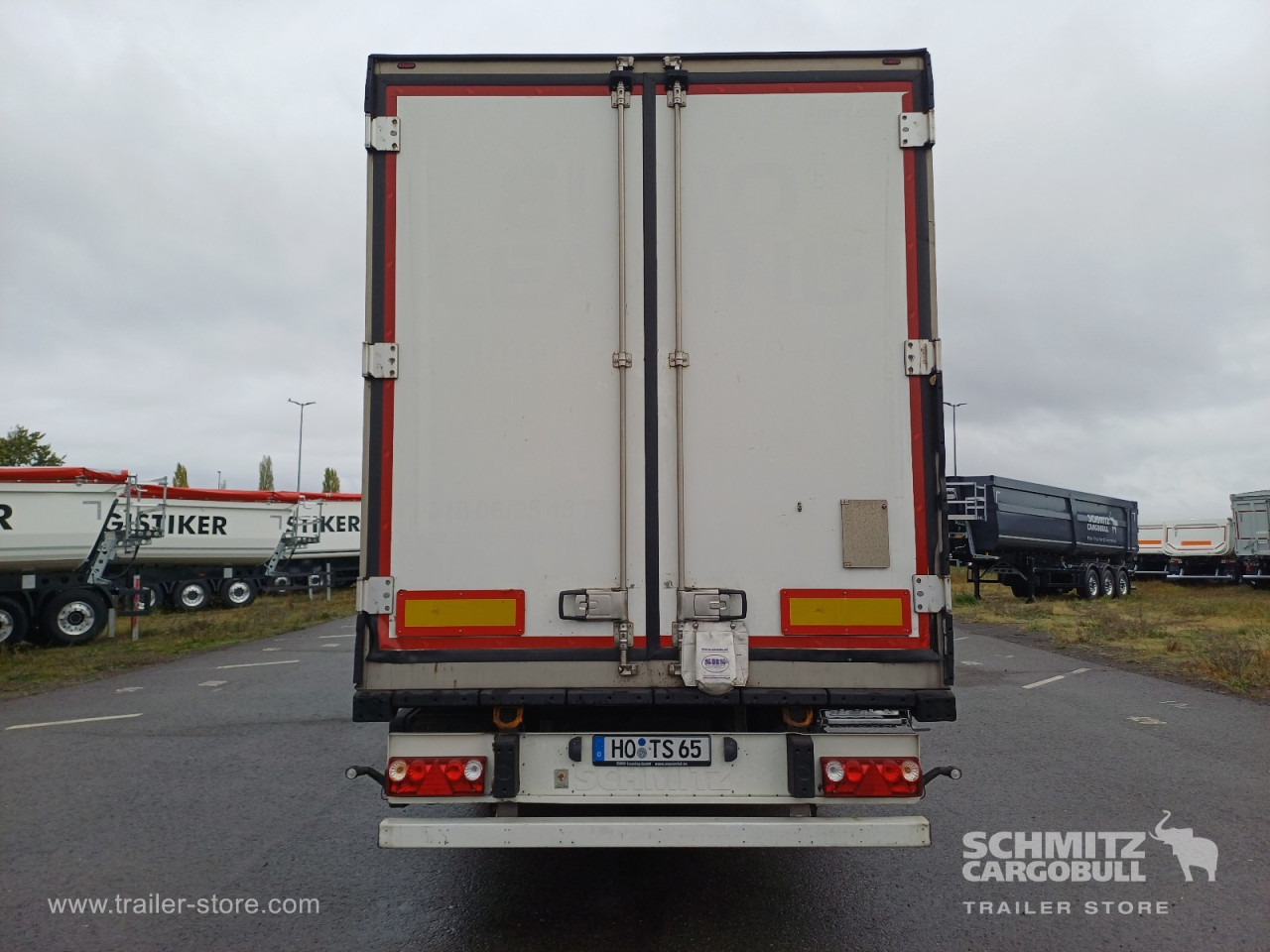 Gjysmë rimorkio izotermike SCHMITZ Auflieger Tiefkühler Standard Double deck: foto 14