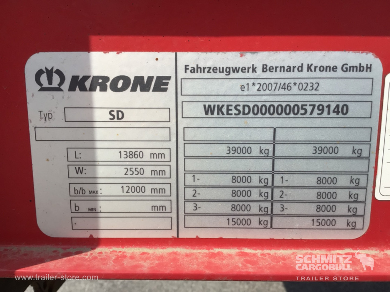 KRONE Platform Standard - Gjysmë rimorkio e hapur/ Platformë: foto 3 KRONE Platform Standard - Gjysmë rimorkio e hapur/ Platformë: foto 3