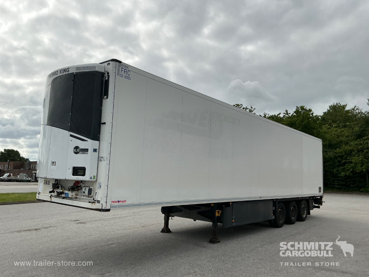 Gjysmë rimorkio izotermike SCHMITZ Reefer Multitemp Double deck Taillift: foto 10