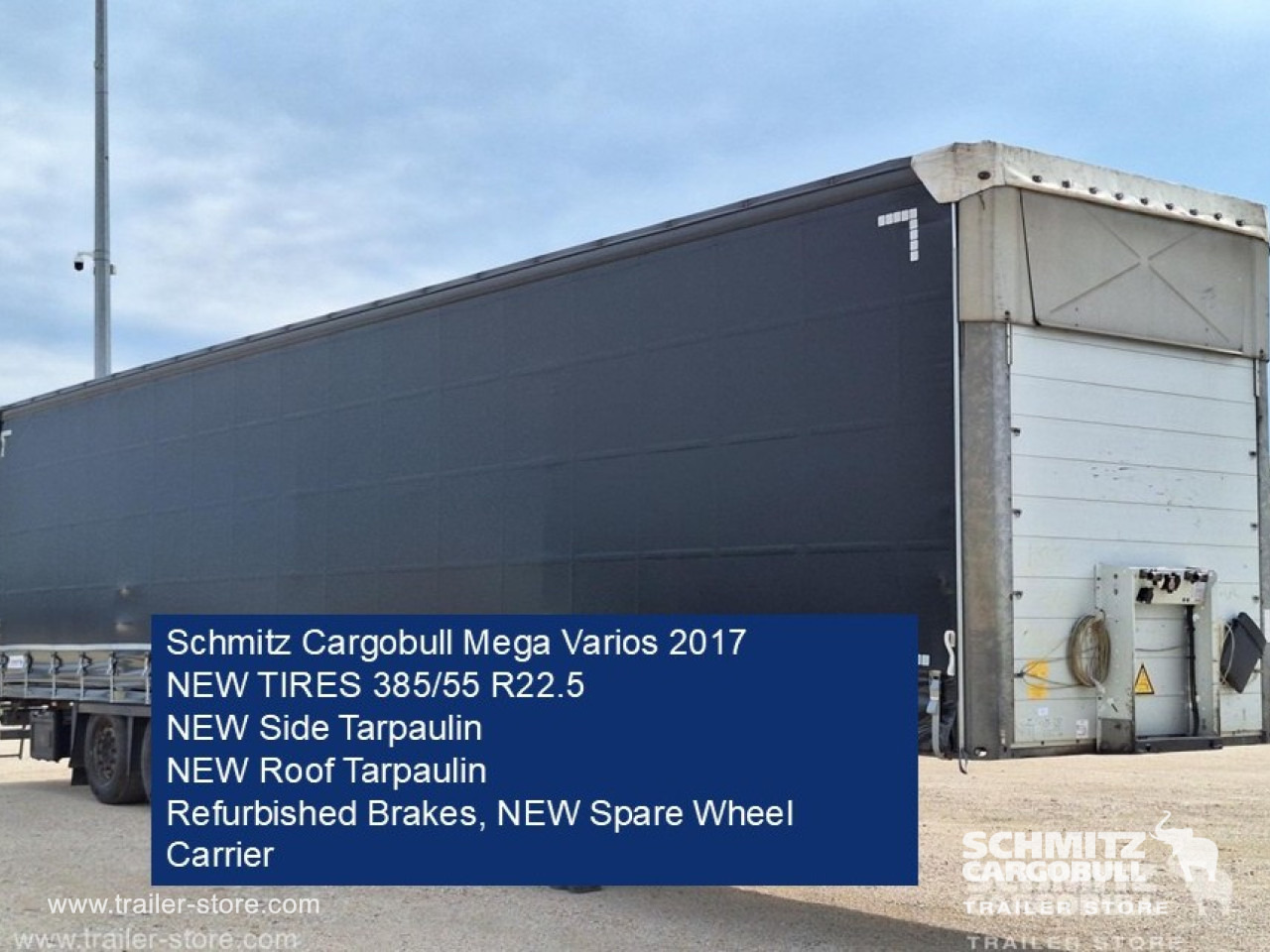 SCHMITZ Curtainsider Mega - Gjysmë rimorkio me tendë: foto 1 SCHMITZ Curtainsider Mega - Gjysmë rimorkio me tendë: foto 1