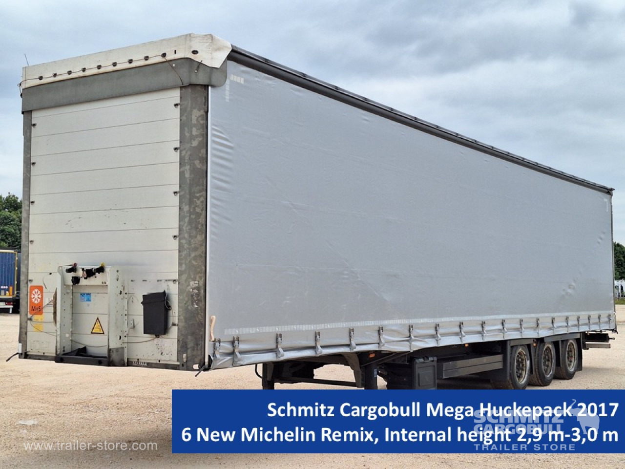 SCHMITZ Curtainsider Mega - Gjysmë rimorkio me tendë: foto 1 SCHMITZ Curtainsider Mega - Gjysmë rimorkio me tendë: foto 1