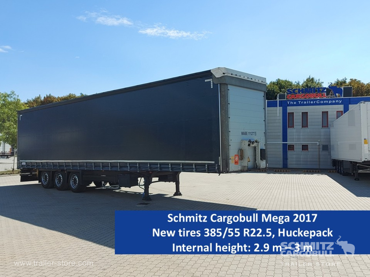 SCHMITZ Curtainsider Mega - Gjysmë rimorkio me tendë: foto 1 SCHMITZ Curtainsider Mega - Gjysmë rimorkio me tendë: foto 1
