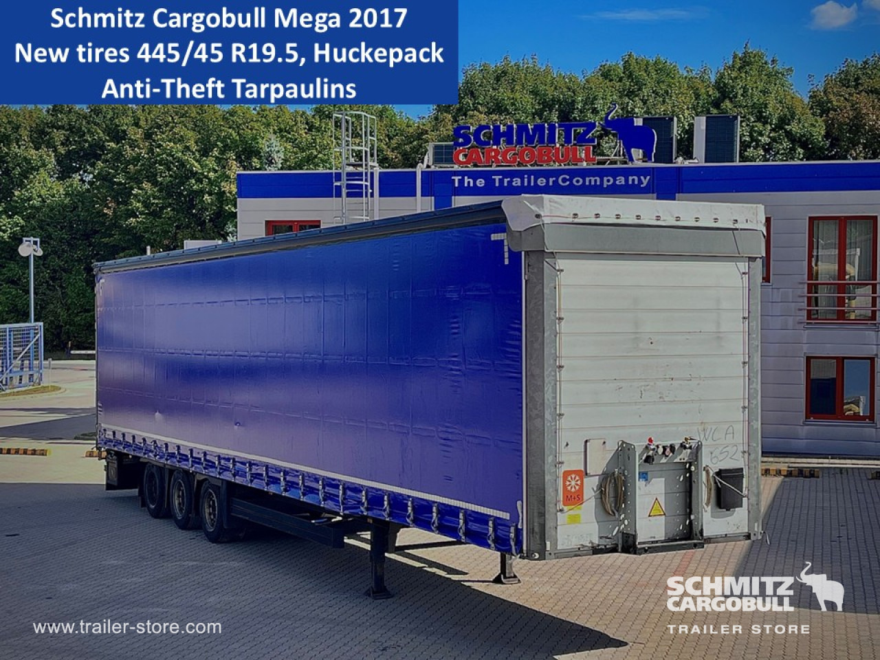 SCHMITZ Curtainsider Mega - Gjysmë rimorkio me tendë: foto 1 SCHMITZ Curtainsider Mega - Gjysmë rimorkio me tendë: foto 1