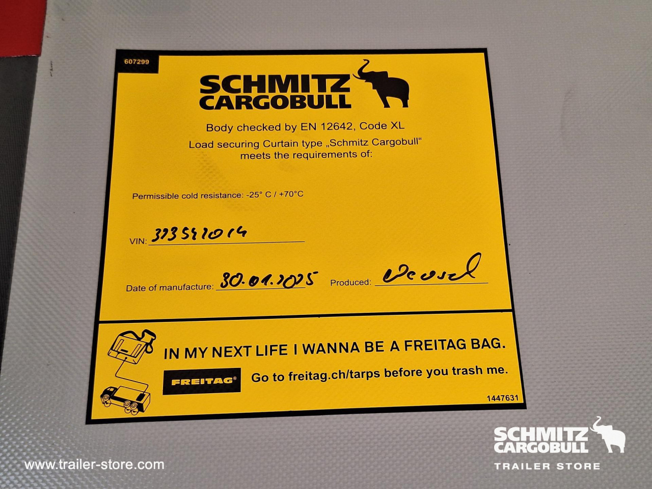 SCHMITZ Curtainsider Mega - Gjysmë rimorkio me tendë: foto 5 SCHMITZ Curtainsider Mega - Gjysmë rimorkio me tendë: foto 5
