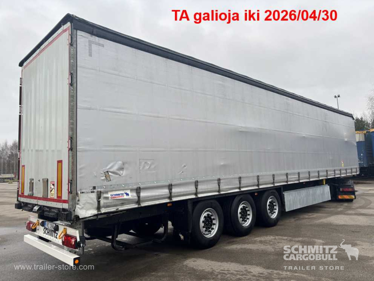 SCHMITZ Curtainsider Standard - Gjysmë rimorkio me tendë: foto 1 SCHMITZ Curtainsider Standard - Gjysmë rimorkio me tendë: foto 1