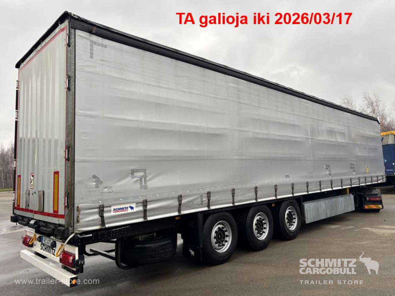 SCHMITZ Curtainsider Standard - Gjysmë rimorkio me tendë: foto 1 SCHMITZ Curtainsider Standard - Gjysmë rimorkio me tendë: foto 1