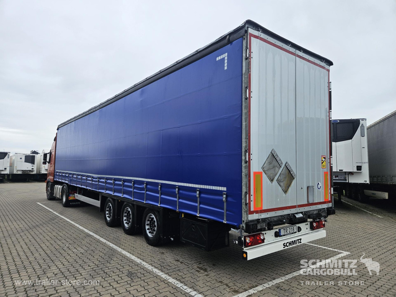 SCHMITZ Curtainsider Mega - Gjysmë rimorkio me tendë: foto 3 SCHMITZ Curtainsider Mega - Gjysmë rimorkio me tendë: foto 3