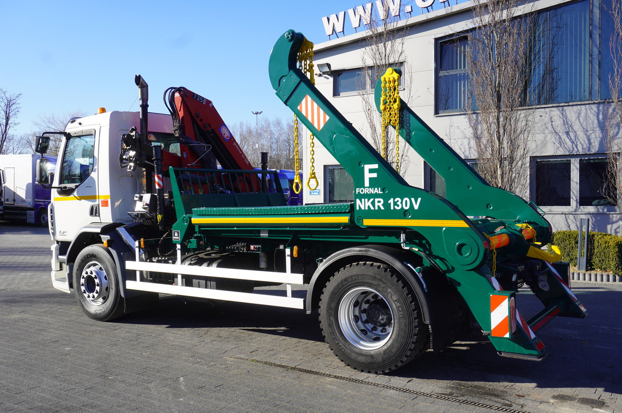 DAF LF 18.310 E6 / Skip loader Fornal NKR 130V / HDS HMF 735 K2 / Manual gearbox - Kamion me vinç: foto 5 DAF LF 18.310 E6 / Skip loader Fornal NKR 130V / HDS HMF 735 K2 / Manual gearbox - Kamion me vinç: foto 5