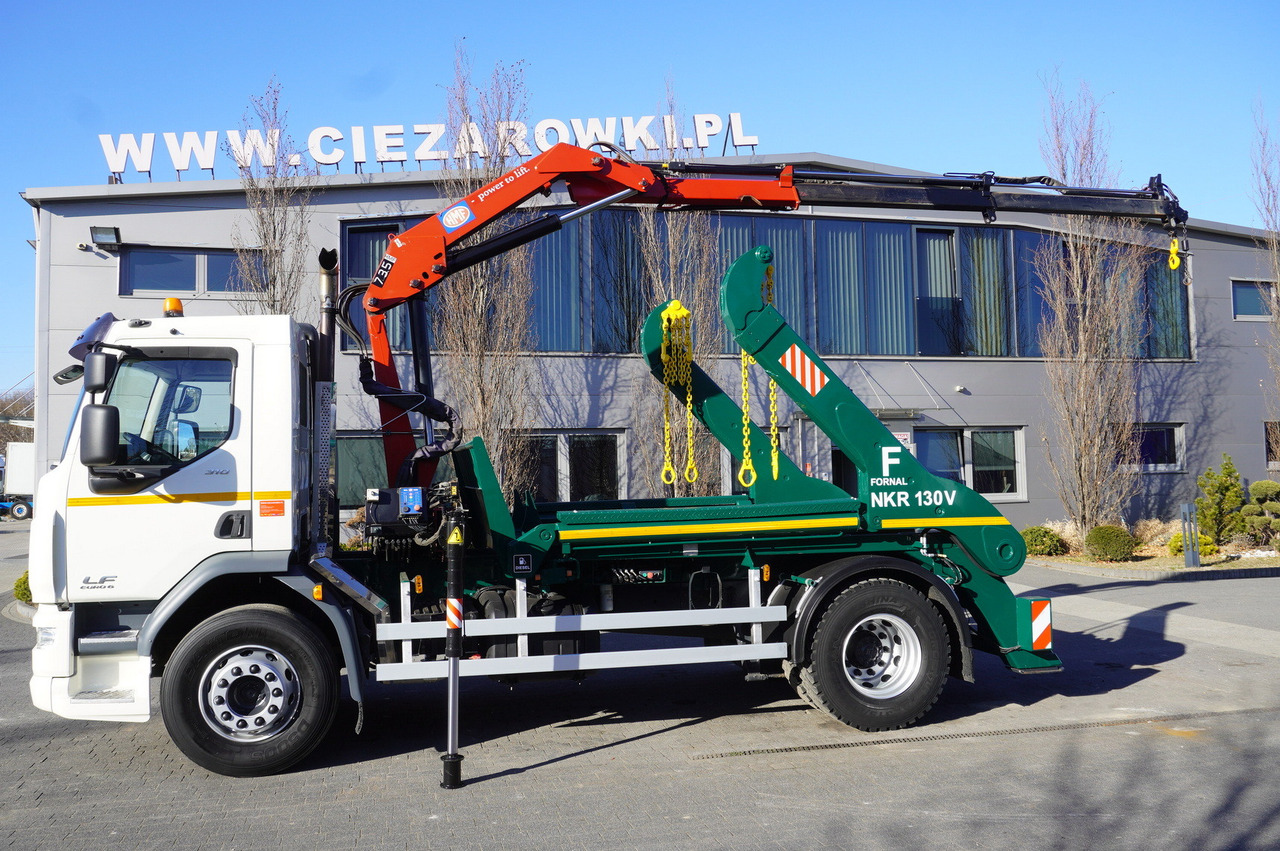 DAF LF 18.310 E6 / Skip loader Fornal NKR 130V / HDS HMF 735 K2 / Manual gearbox - Kamion me vinç: foto 4 DAF LF 18.310 E6 / Skip loader Fornal NKR 130V / HDS HMF 735 K2 / Manual gearbox - Kamion me vinç: foto 4