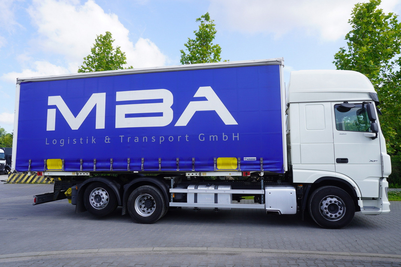 DAF XF 480 SSC / Curtainsider 19 EPAL / 2021 - Kamion me tendë: foto 2 DAF XF 480 SSC / Curtainsider 19 EPAL / 2021 - Kamion me tendë: foto 2