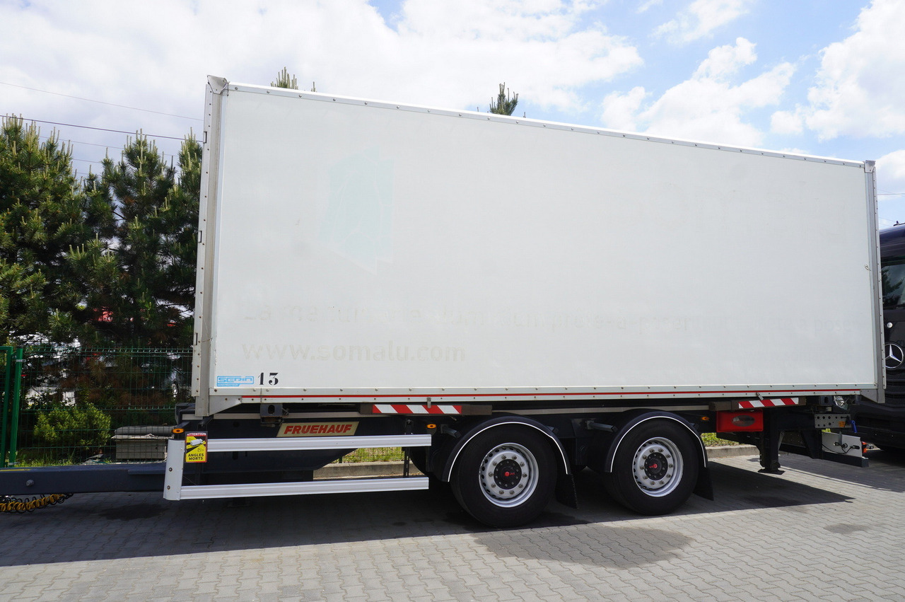 Fruehauf passthrough box trailer 18 EPAL / 2021 / SAF axles - Rimorkio me vagonetë të mbyllur: foto 2 Fruehauf passthrough box trailer 18 EPAL / 2021 / SAF axles - Rimorkio me vagonetë të mbyllur: foto 2