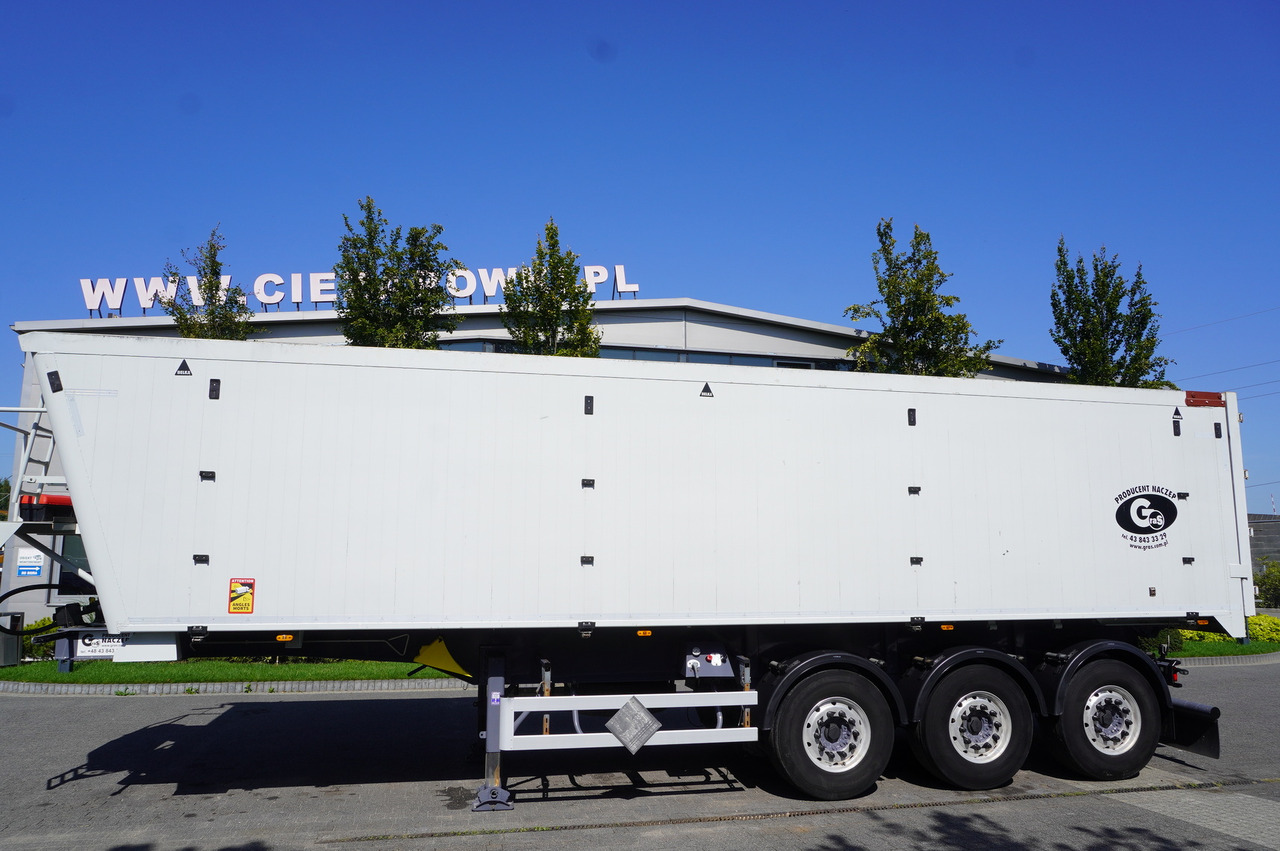 Gjysmë rimorkio vetëshkarkuese GRAS aluminum tipper semi-trailer 48 m³: foto 1